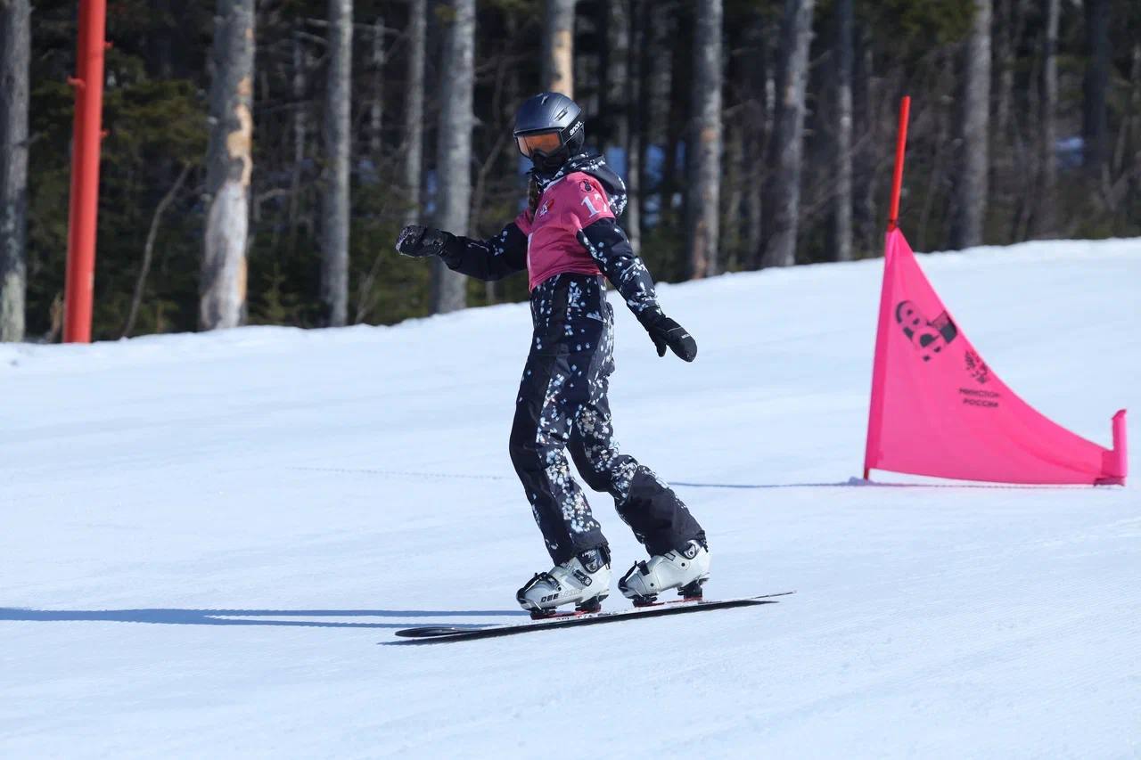 Сахалинские сноубордисты определили сильнейших в параллельном слаломе Сахалинские сноубордисты определили сильнейших в параллельном слаломе