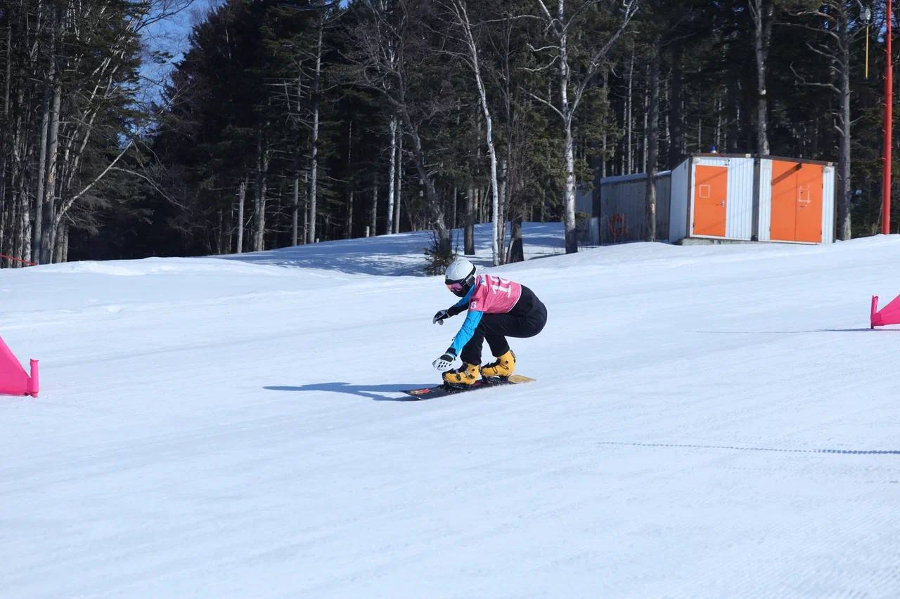 Сахалинские сноубордисты определили сильнейших в параллельном слаломе Сахалинские сноубордисты определили сильнейших в параллельном слаломе