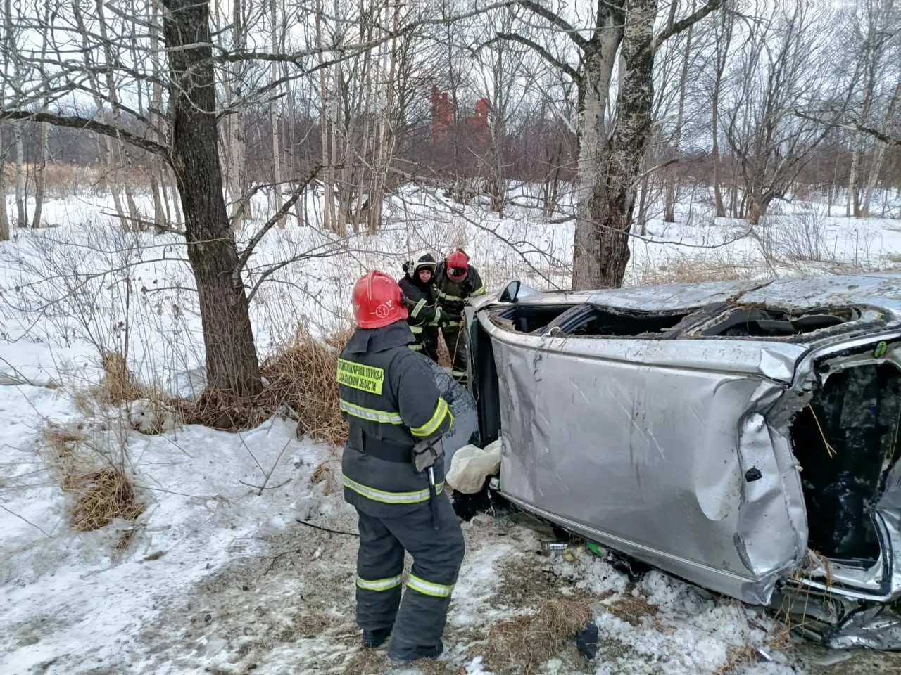 «Тойота Виш» вылетела в кювет на юге Сахалина «Тойота Виш» вылетела в кювет на юге Сахалина