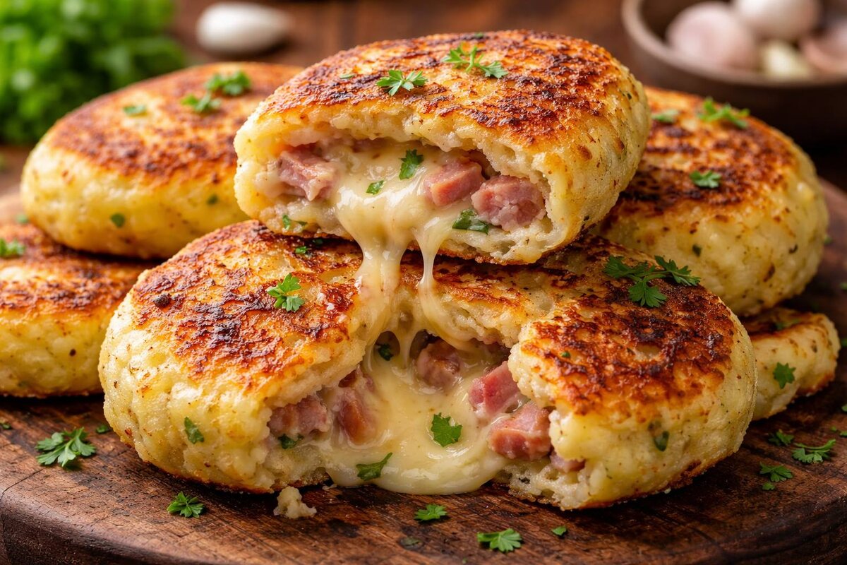 Лепешки из картофеля с секретом, который удивляет