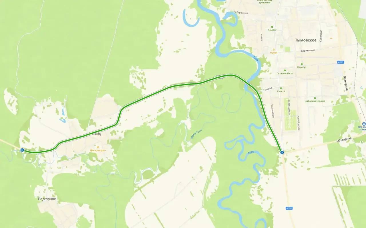 Ремонт участка дороги от Тымовского до села Восход начнут в 2026 году