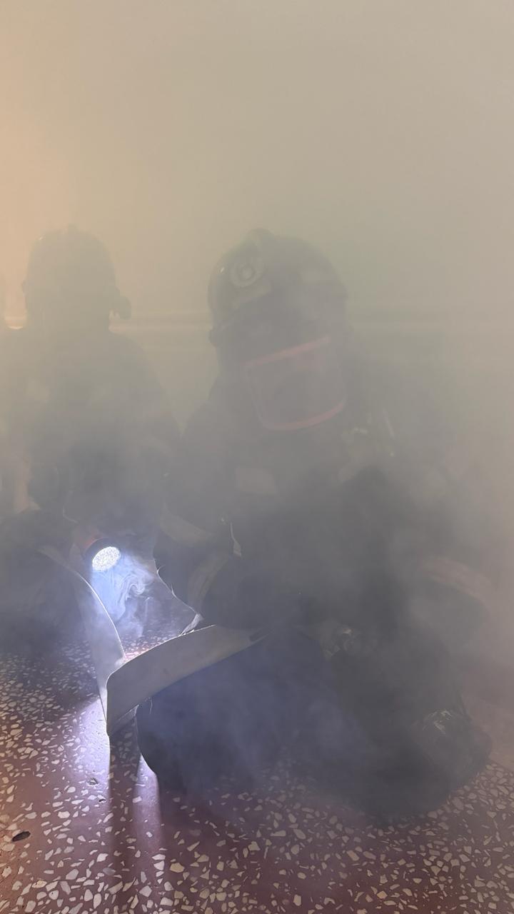 Приёмы спасения пожилых и больных людей сегодня отработали островные огнеборцы