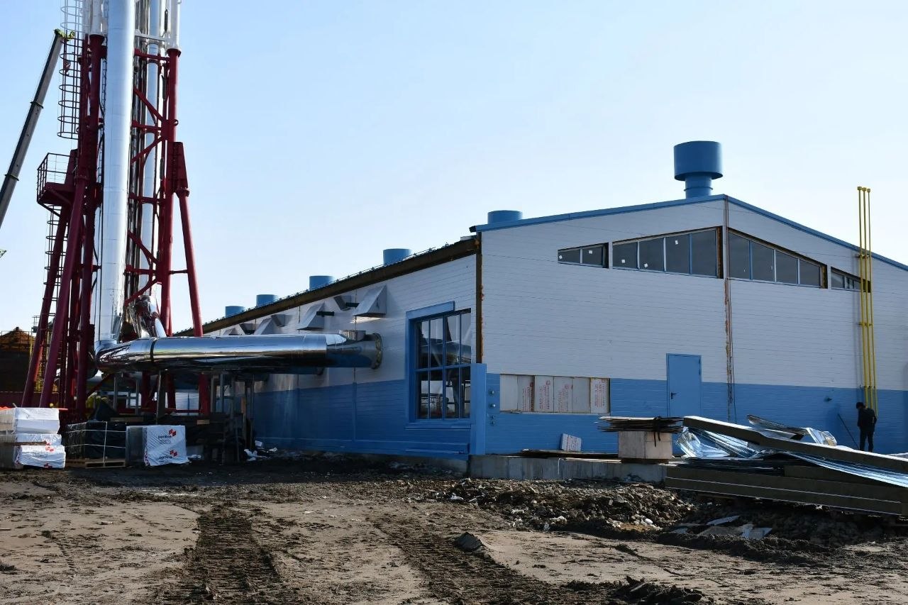 В Поронайске продолжается строительство газовой котельной мощностью 60 МВт В Поронайске продолжается строительство газовой котельной мощностью 60 МВт