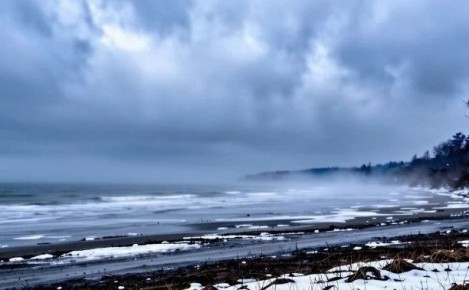 Понедельник в Сахалинской области пройдет почти без снега и почти без солнца
