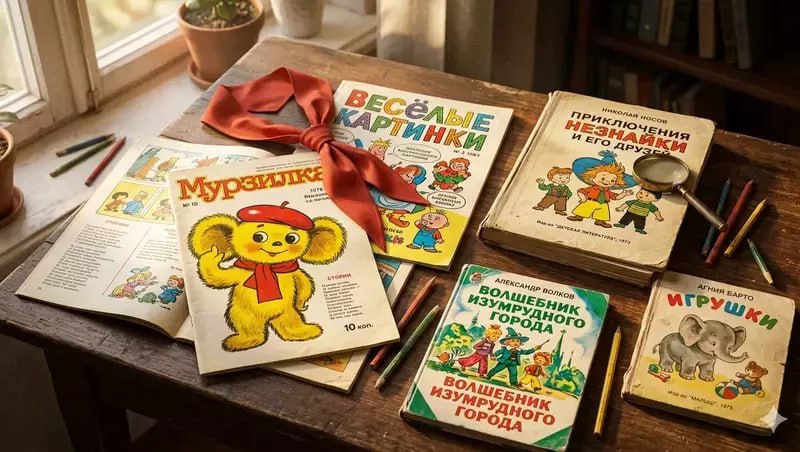 Тест: детские книги и журналы СССР