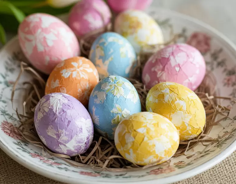 Пасхальные яйца без лишних хлопот: уникальный способ декорирования