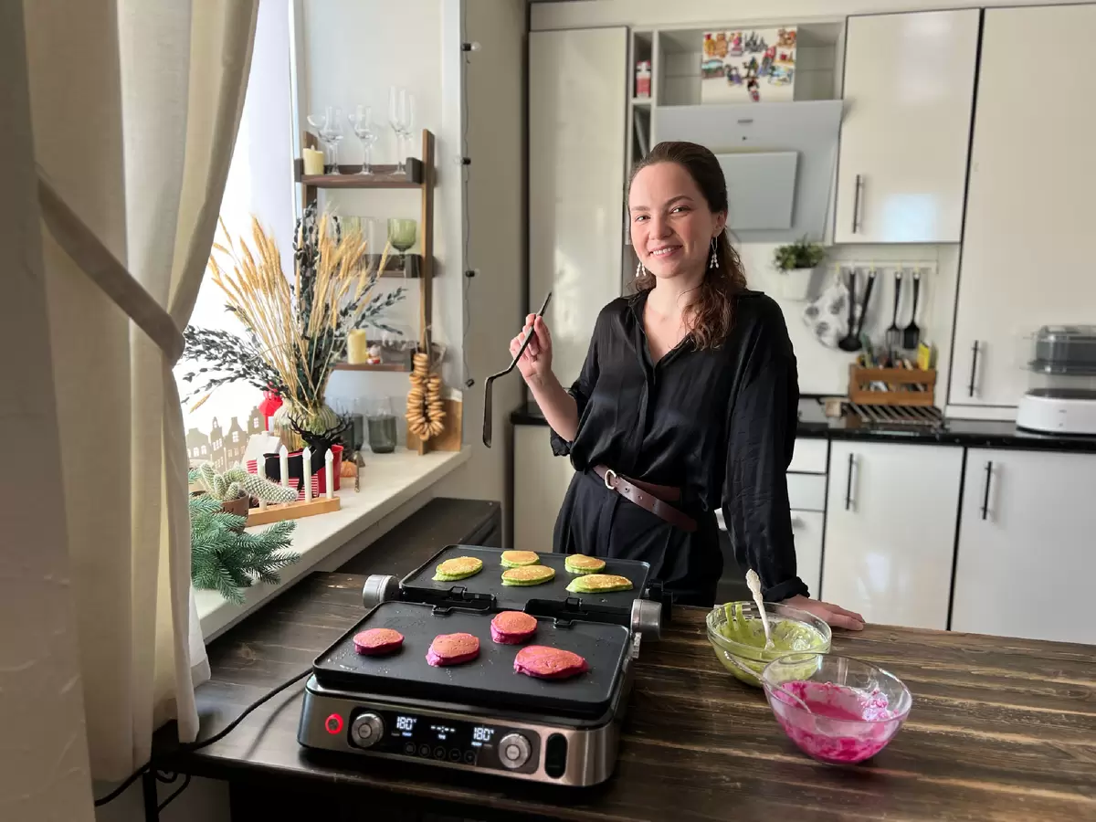 Цветные блины за 15 минут: удивительные весенние угощения