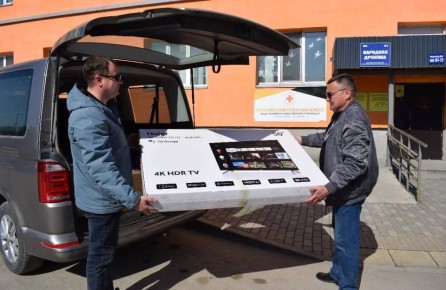 Корсаковцы поддержали бойцов СВО, проходящих лечение