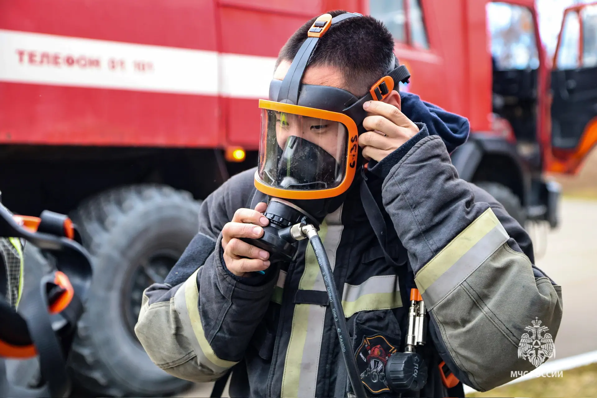 Учебно-тренировочный центр «Восток» потушен Учебно-тренировочный центр «Восток» потушен