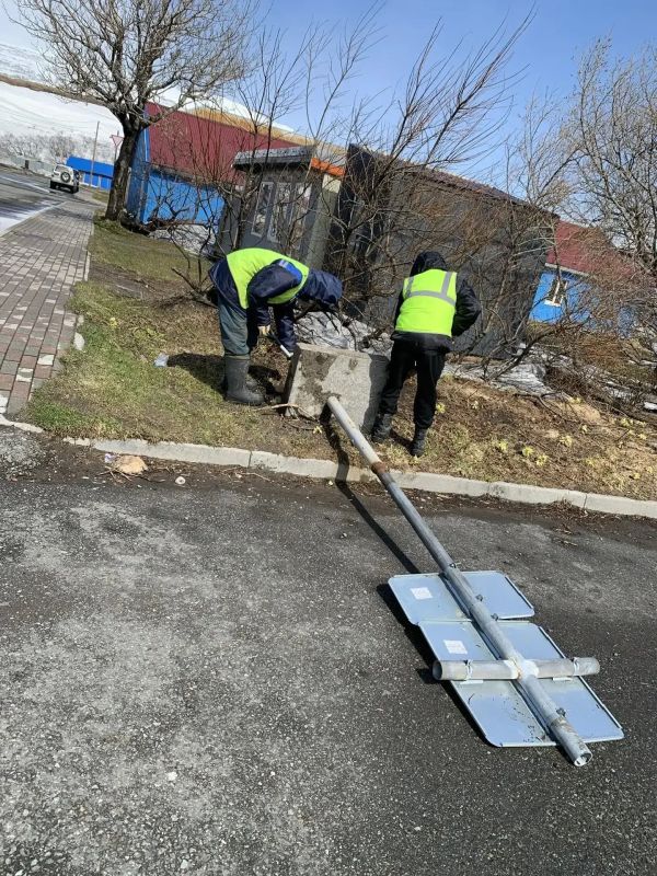 Северо-Курильск восстанавливают после урагана Северо-Курильск восстанавливают после урагана