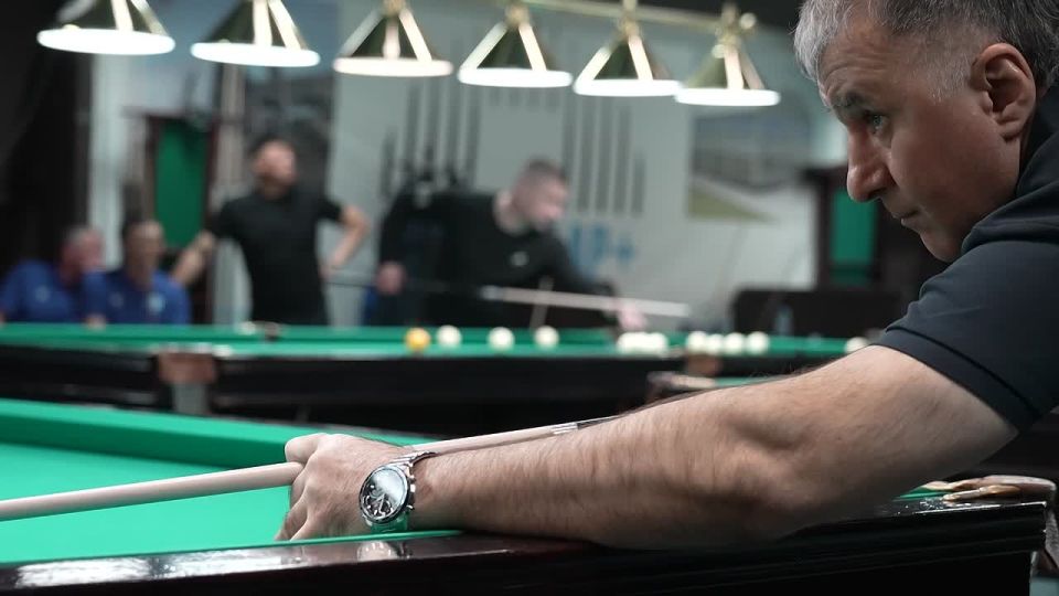 Турнир по бильярду в рамках спартакиады среди сотрудников учреждений, подведомственных министерству спорта