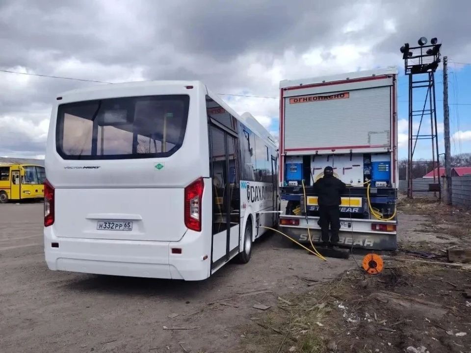 Мобильная газозаправка для автомобилей заработала в Поронайске Мобильная газозаправка для автомобилей заработала в Поронайске