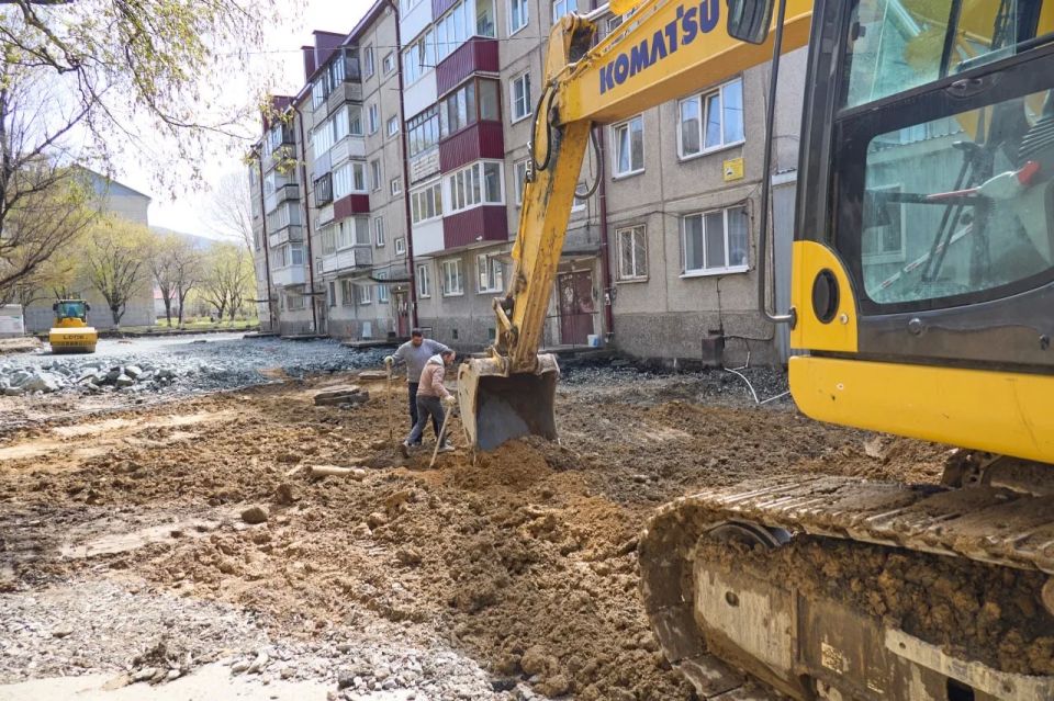 Сергей Надсадин: Приступили к благоустройству городских дворов Сергей Надсадин: Приступили к благоустройству городских дворов
