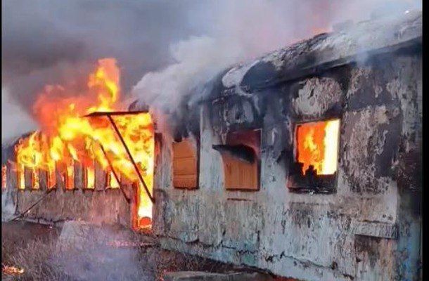 В Новиково во время пожара погиб мужчина