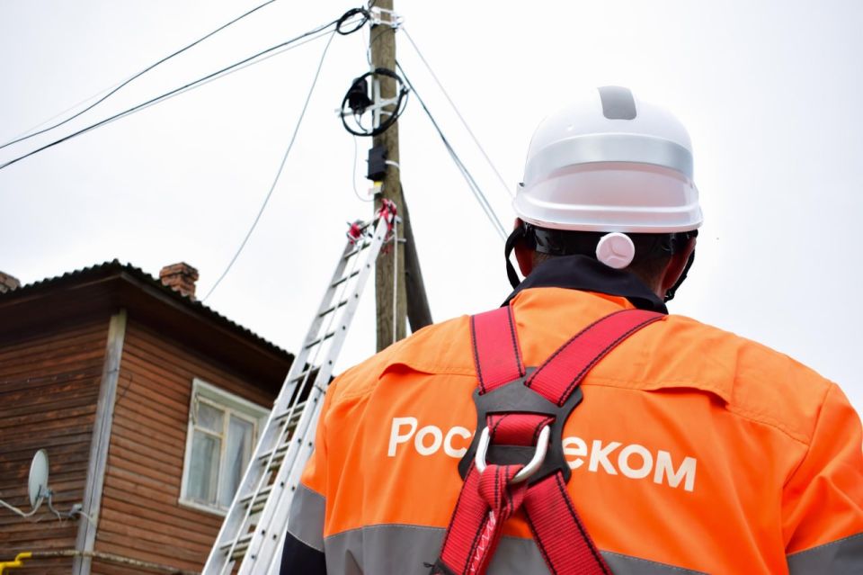 «Ростелеком» заменил медь на оптику в селе Кировском