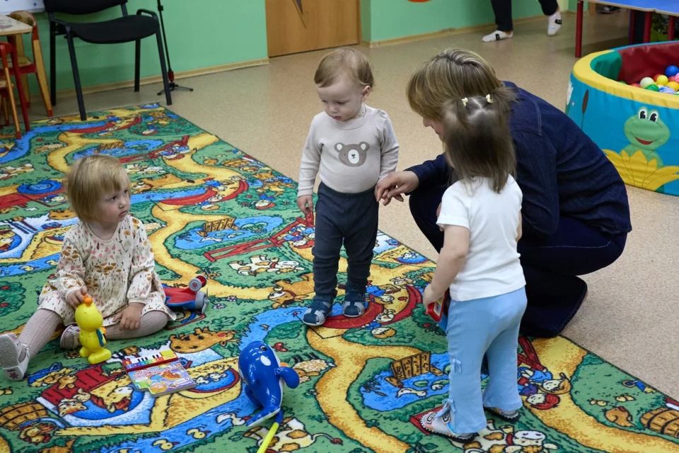 Мамино время: в детском саду «Алёнушка» работает группа присмотра для малышей Мамино время: в детском саду «Алёнушка» работает группа присмотра для малышей