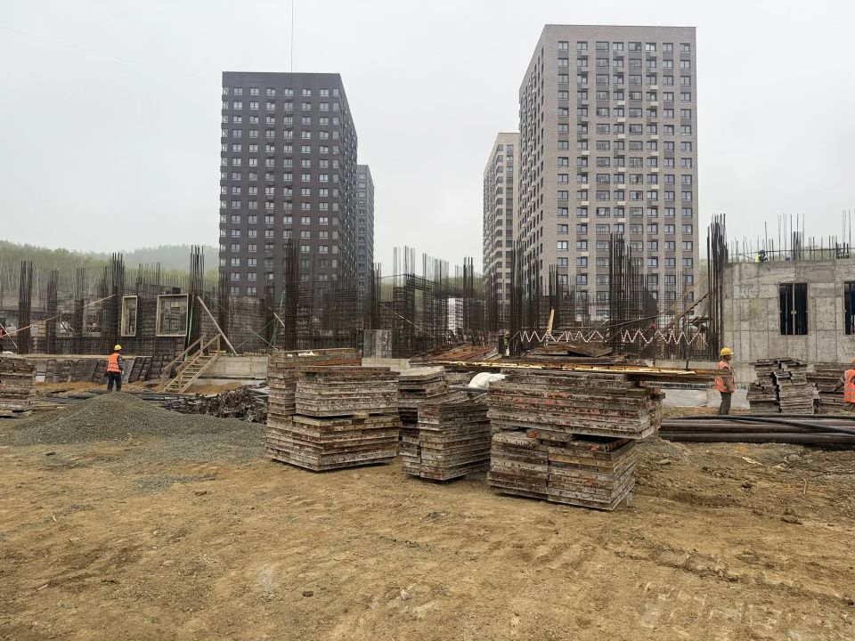 В ЖК «Уюн Парк» продолжается стройка ключевого объекта В ЖК «Уюн Парк» продолжается стройка ключевого объекта
