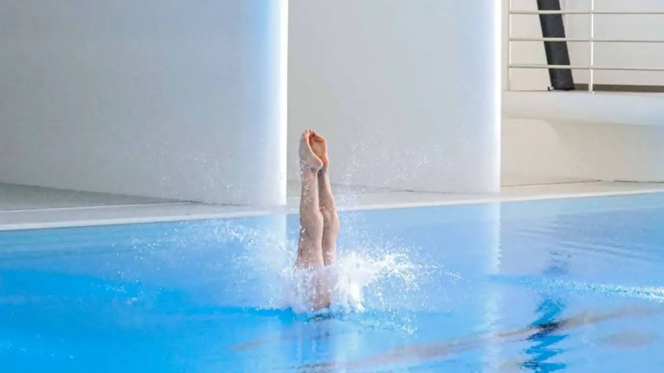 Сахалинские прыгуны в воду провели открытую тренировку Сахалинские прыгуны в воду провели открытую тренировку