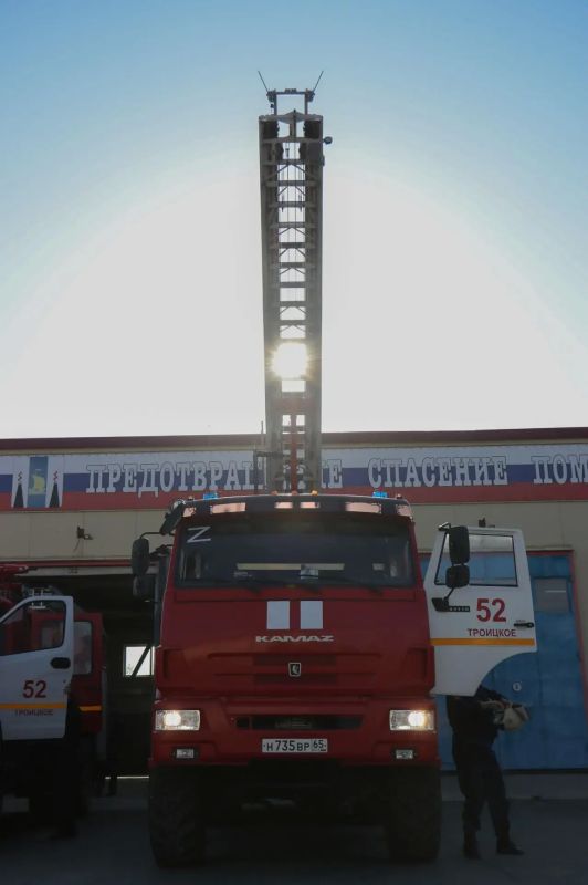 Пожарно-спасательной части села Троицкое исполнилось 15 лет Пожарно-спасательной части села Троицкое исполнилось 15 лет