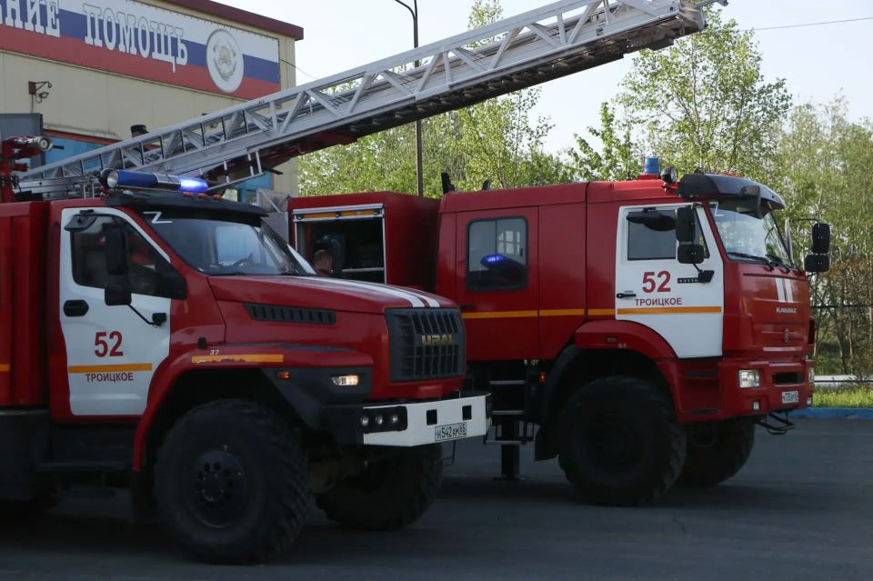 Пожарно-спасательной части села Троицкое исполнилось 15 лет Пожарно-спасательной части села Троицкое исполнилось 15 лет