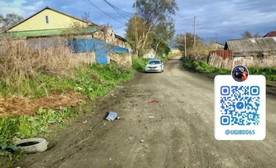 На Сахалине неизвестный водитель сбежал с места ДТП, бросив пострадавшего подростка
