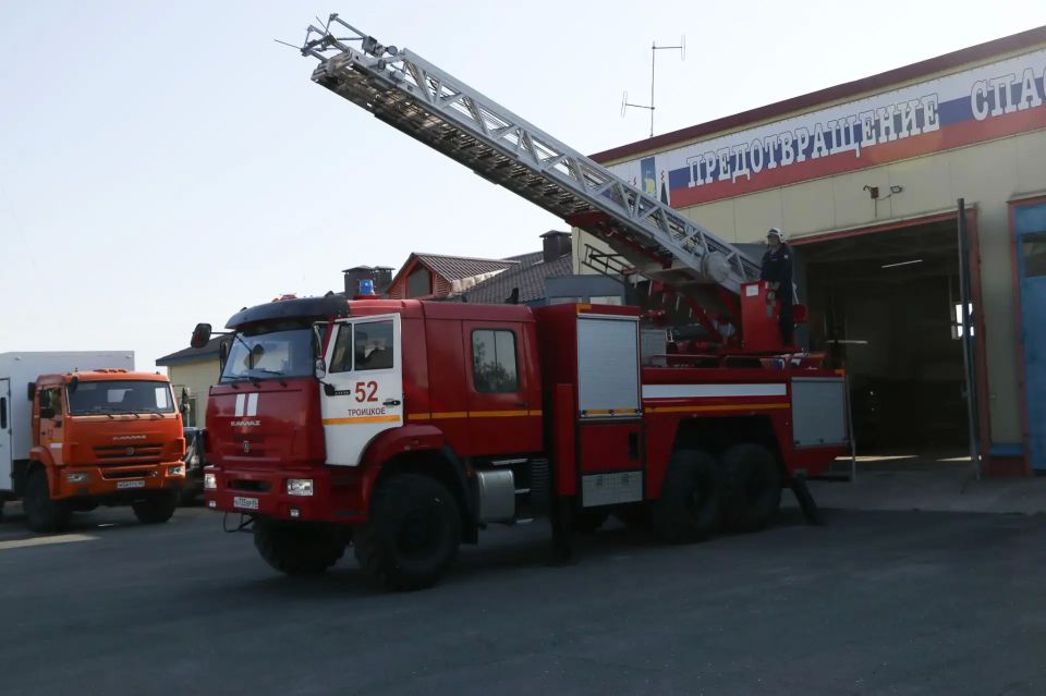 Пожарно-спасательной части села Троицкое исполнилось 15 лет Пожарно-спасательной части села Троицкое исполнилось 15 лет