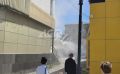 Пристройка к кафе загорелась в Южно-Сахалинске