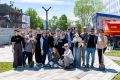 Торжественная высадка сирени прошла на Бульваре студентов в Южно-Сахалинске