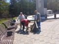 В городском парке Охи прошел масштабный общегородской субботник