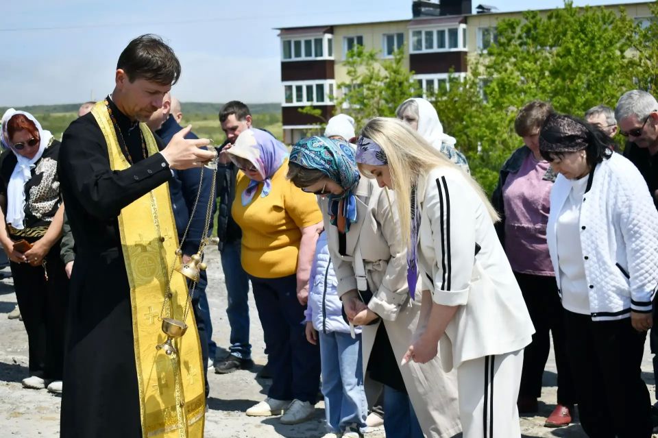 На месте разрушенной школы в селе Горное появится храм Александра Невского На месте разрушенной школы в селе Горное появится храм Александра Невского