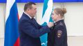 Валерий Лимаренко вручил первые памятные знаки лучшим участковым Сахалина