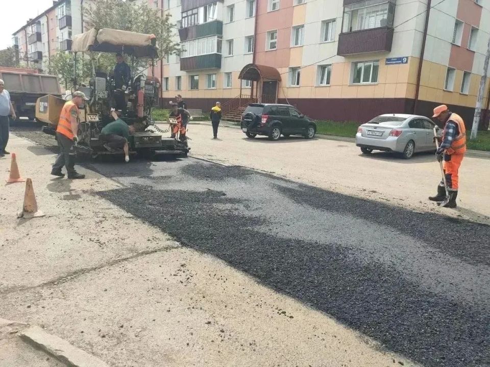 Ямочный ремонт на территории Углегорского округа полностью завершён Ямочный ремонт на территории Углегорского округа полностью завершён