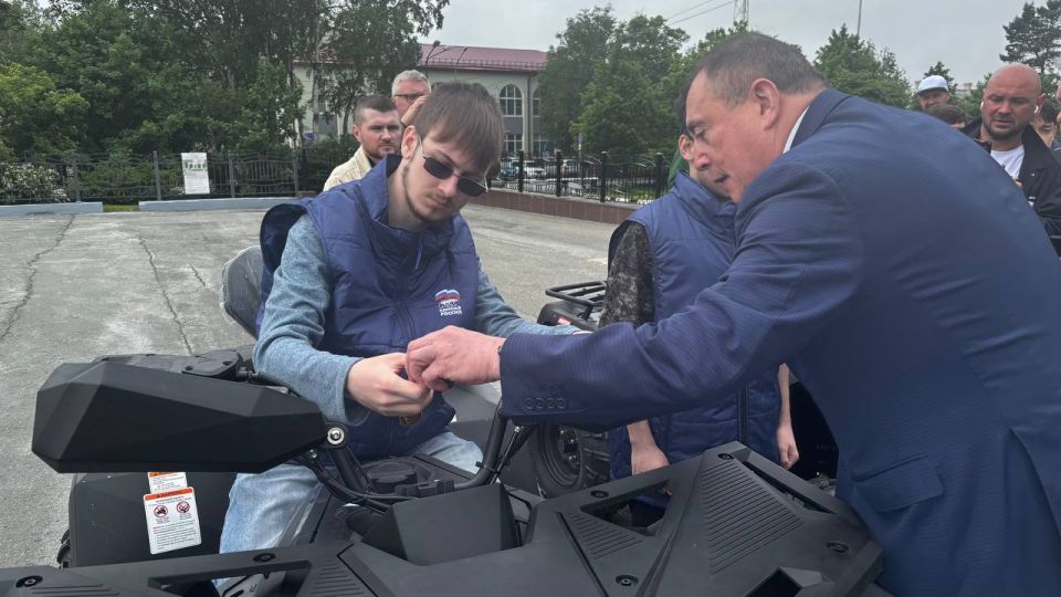 В помощь бойцам спецоперации с Сахалина отправят пять квадроциклов В помощь бойцам спецоперации с Сахалина отправят пять квадроциклов