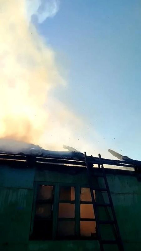 В Анивском районе горела частная баня В Анивском районе горела частная баня