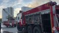 Группировка сил и средств на месте ликвидации пожара увеличена