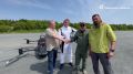 Летающее такси будущего: на дронопорте «Пушистый» подняли в воздух пилотируемый квадрокоптер