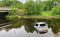 Трагедия на реке: в Тымовском районе из воды достали автомобиль с погибшим мужчиной