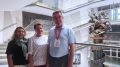 Внучка летчика Водопьянова посетила музей «Победа» в Южно-Сахалинске