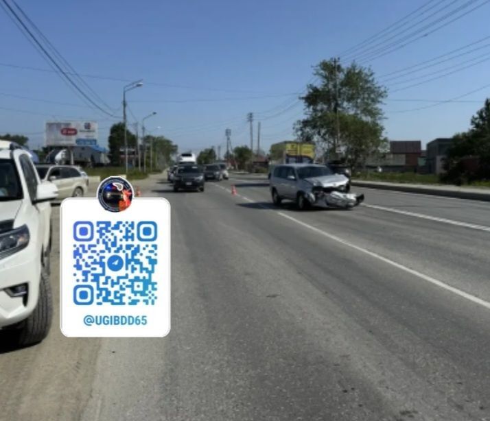 ДТП в городе Южно-Сахалинске