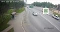 В Южно-Сахалинске автобус столкнулся с мотоциклом