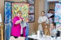 В арт-галерее «Художественная фабрика» состоялся мастер-класс в рамках IV Всероссийского конкурса творческих работ «Синий платочек – 2026»