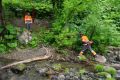 К водопаду Айхор обустраивают экологическую тропу