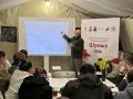 Вечером участникам первого заезда молодёжных групп лекцию о последних залпах Второй мировой войны — о Курильской десантной операции — провёл историк, краевед, начальник научного отдела музейно-мемориального комплекса...