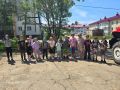 В гостях у пожарных. 14 июля в стенах пожарно-спасательной части № 52 с. Троицкое на экскурсии побывали ученики школы № 23 г. Южно-Сахалинска