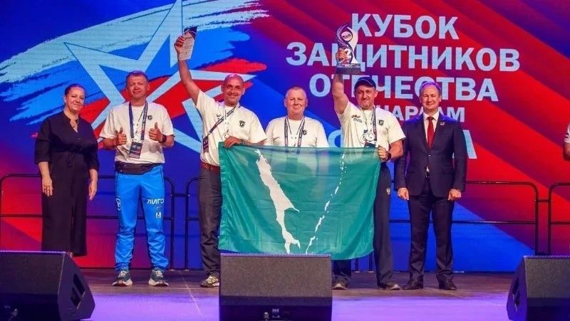 Сахалинские ветераны взяли серебро на Всероссийском «Кубке защитников Отечества»
