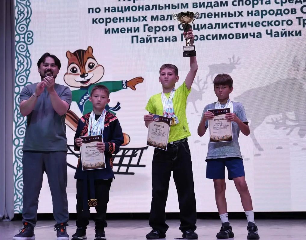 Команда Охи – победитель областного первенства по национальным видам спорта КМНС Команда Охи – победитель областного первенства по национальным видам спорта КМНС