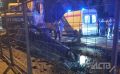 "Очень жуткое зрелище": автомобиль в Южно-Сахалинске "пропахал" вырытую коммунальщиками канаву