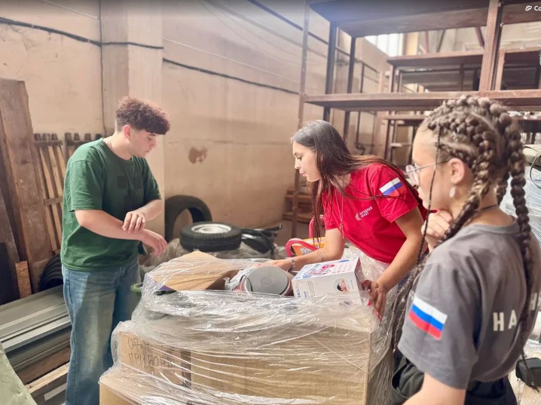 Волонтеры с Сахалина две недели трудились в Курской области Волонтеры с Сахалина две недели трудились в Курской области