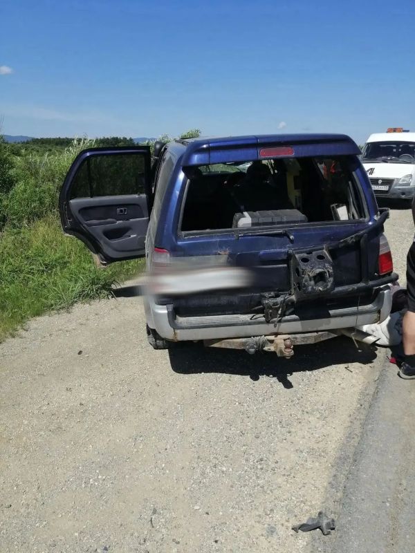 В Долинском районе столкнулись два автомобиля