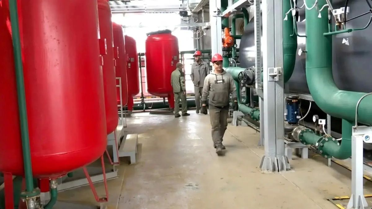 Мощная газовая котельная запущена в Поронайске Мощная газовая котельная запущена в Поронайске